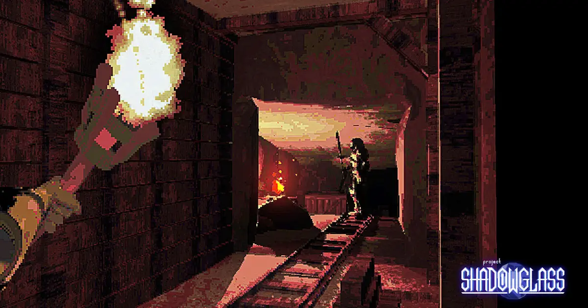 Project Shadowglass</b> utiliza un motor 3D único para renderizar pixel art de alta fidelidad en tiempo real