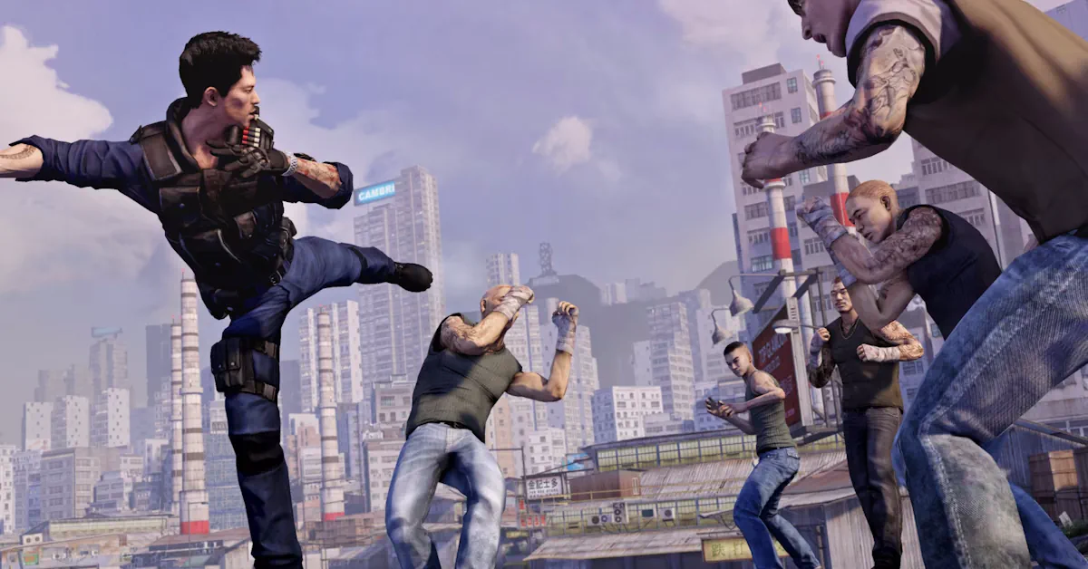 Wei Shen lucha por las calles de Hong Kong en Sleeping Dogs
