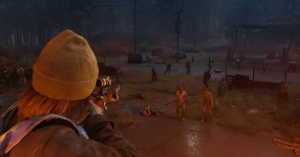 Arte clave de State of Decay 3 que muestra a un superviviente en un desierto nevado