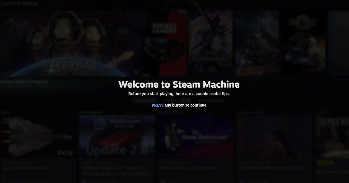 La Steam Machine contará con un Tour de Bienvenida, filtrado recientemente en línea La Steam Machine contará con un Tour de Bienvenida, filtrado recientemente en línea