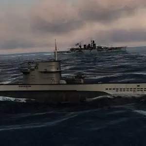 Silent Hunter 5: Battle of the Atlantic – Misión naval al atardecer