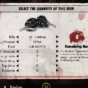 Sniper Elite Nazi Zombie Army 2 - Cantidad de Armas