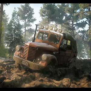 SnowRunner camión de barro