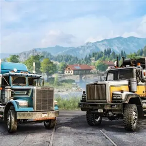 SnowRunner Freightliner & Western Star Dual -  Freightliner FLD 120
