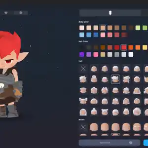 SpiritVale - Personalización de personaje