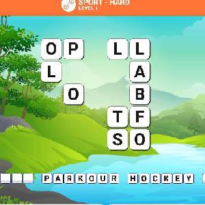 Square Word: Back to Work - Parkour