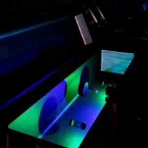 Sala de control de la nave espacial