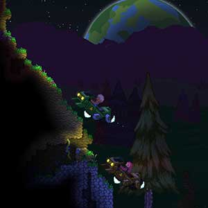 Starbound Motos Voladoras