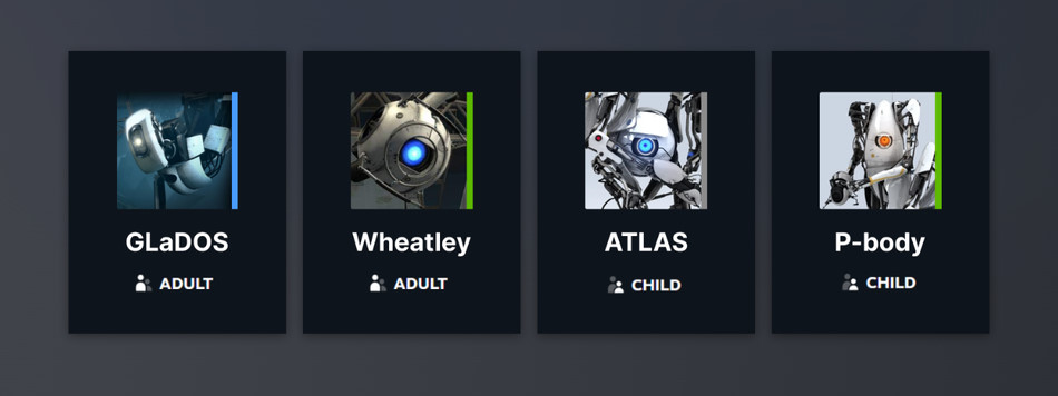 La simpática familia Steam de Portal