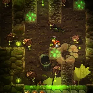 Steamworld Dig - Charcos de ácido
