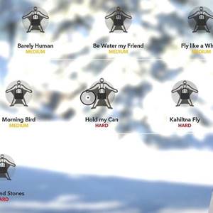 Steep X Games Gold Edition Wingsuit Challenge Progress