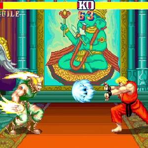 Street Fighter 30th Anniversary Collection - Guile contra Ken