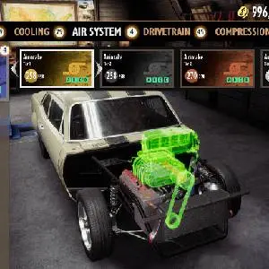 Street Outlaws: The List - Sistema de Aire