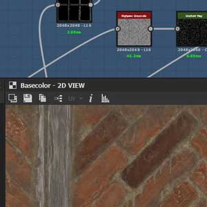 Substance Designer 2021 Interfaz