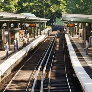 SubwaySim Hamburg - Ferrocarril