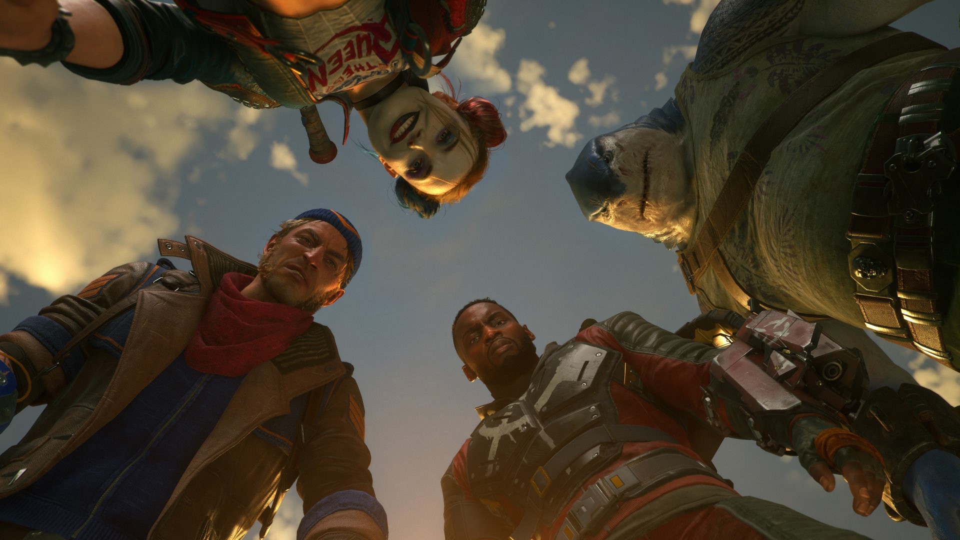 Escena de gameplay de Suicide Squad: Kill the Justice League con el escuadrón en acción