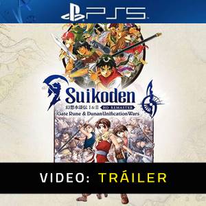 Suikoden 1 & 2 HD Remaster Gate Rune and Dunan Unification Wars PS5 - Tráiler