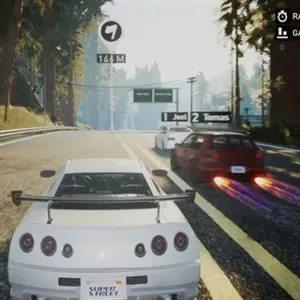 Super Street: The Game - Carreras