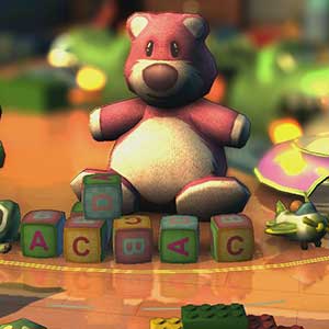 Vista completa de la pista de carreras