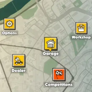 Super Woden: Rally Edge - Overworld