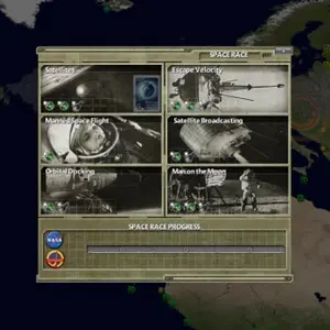 Supreme Ruler Ultimate - Progreso en la Carrera Espacial