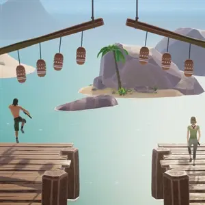 Survivor - Castaway Island - Desafío del jarrón colgante