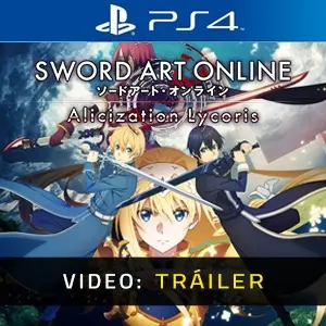 SWORD ART ONLINE: Alicization Lycoris PS4 - Tráiler de Video