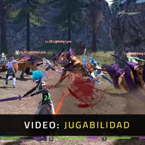 SWORD ART ONLINE: Alicization Lycoris - Video de Jugabilidad