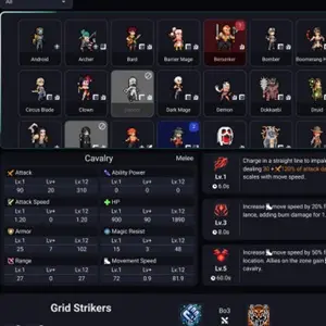 Teamfight Manager 2 - Selección de campeones