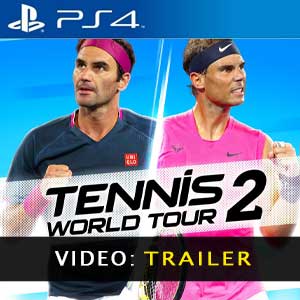 Video del trailer del Tennis World Tour 2 PS4