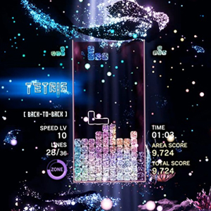 Tetris Effect Connected Bajo el agua