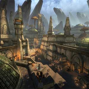 The Elder Scrolls Online Necrom - El centro de la ciudad