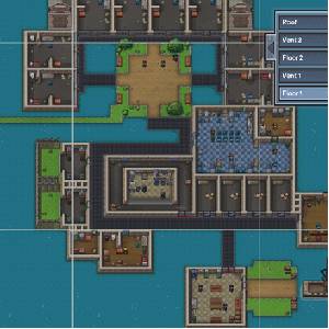 The Escapists 2 - Interior del Edificio