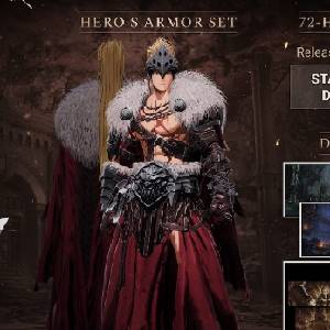 The First Berserker Khazan DELUXE EDITION Upgrade - Conjunto de Armadura del Héroe