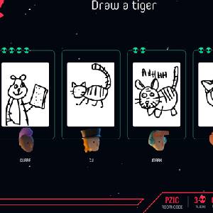 The Jackbox Party Pack 6 - Dibujo del tigre