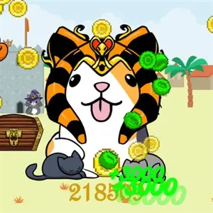 The King Cat Clicker - Tocado nemes
