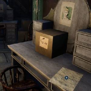 The Last Show of Mr. Chardish - Escritorio de Oscar