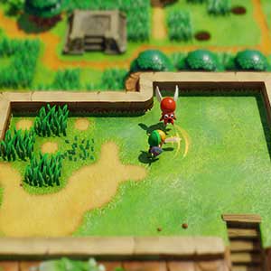 The Legend of Zelda Links Awakening combate