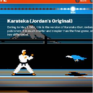The Making of Karateka - Dibujo de la Vida Real
