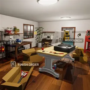 The Repair House: Restoration Sim - Sala de Restauración