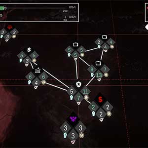 The Shadow Government Simulator - Puntos de control interconectados