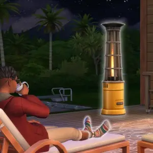 The Sims 4 Adventure Awaits Lámpara Toasty Tower