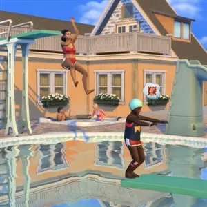 The Sims 4 Adventure Awaits Piscina