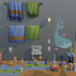 The Sims 4 Bathroom Clutter Kit Itens Esenciales de Baño