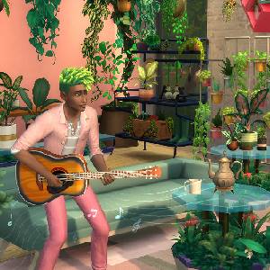 The Sims 4 Blooming Rooms Kit - Tocando la Guitarra