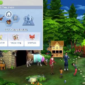 The Sims 4 Cottage Living Expansion Pack - Desafíos del Lote