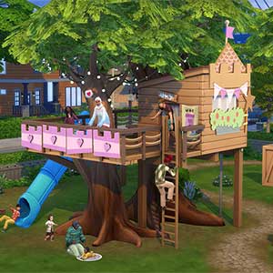 The Sims 4 Growing Together Expansion Pack - Casa en el árbol