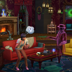 The Sims 4 Paranormal Stuff Pack - Mansión embrujada