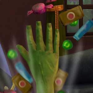 The Sims 4 Spooky Stuff Tazón de caramelos