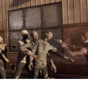 The Walking Dead Saints & Sinners Caminata de Disparos